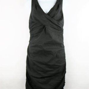 Eileen Fisher Stretch Rouched Mini Dress Bodycon